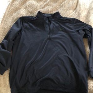 men’s under armour cold gear half zip pull over